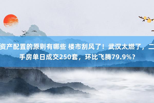 资产配置的原则有哪些 楼市刮风了！武汉太燃了，二手房单日成交