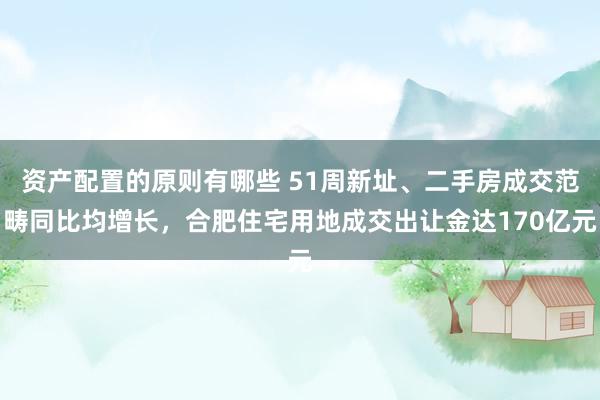 资产配置的原则有哪些 51周新址、二手房成交范畴同比均增长，合肥住宅用地成交出让金达170亿元